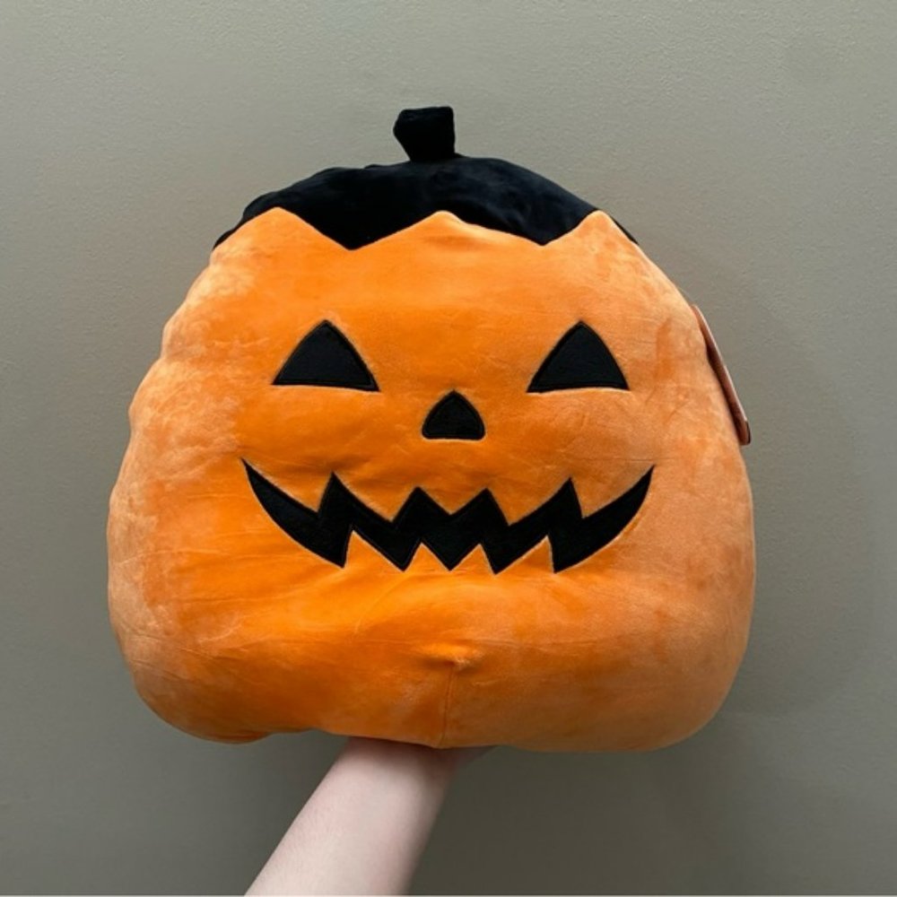 Squishmallow 16 Paige the pumpkin plush teddy bear toy